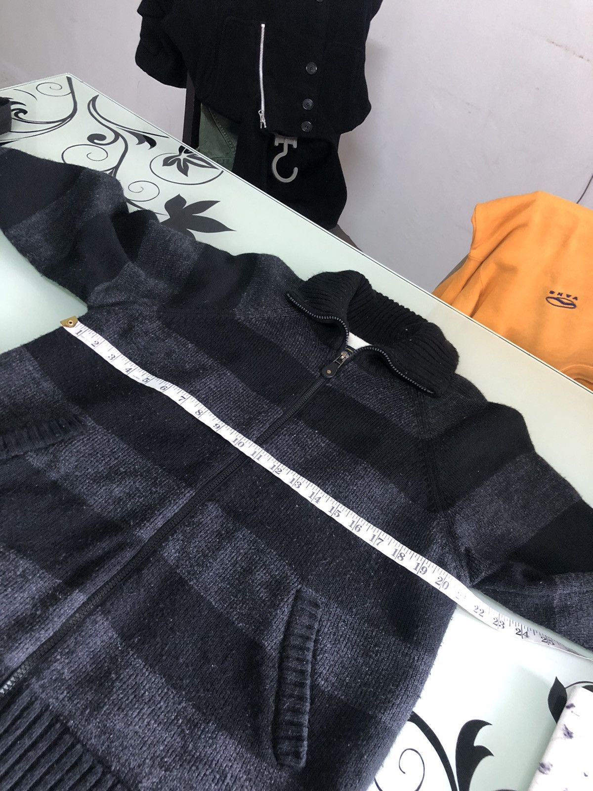 Japanese Brand GENERATE Stripes Minimalist Knit Warm Sweater Size US L / EU 52-54 / 3 - 14 Thumbnail