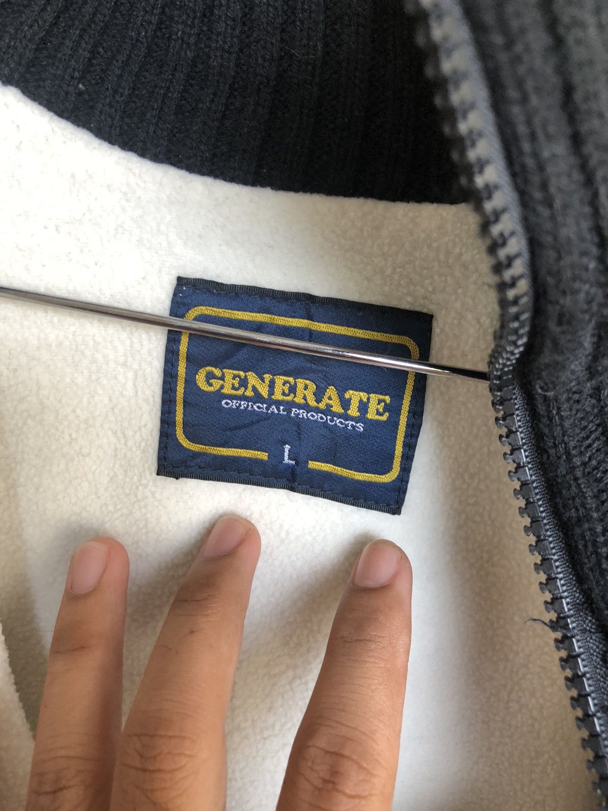 Japanese Brand GENERATE Stripes Minimalist Knit Warm Sweater Size US L / EU 52-54 / 3 - 9 Thumbnail