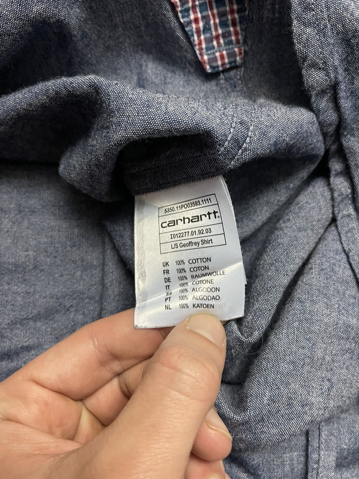 Carhartt × Carhartt Wip × Vintage Carhartt vintage workcore tartan shirt Size US XXL / EU 58 / 5 - 8 Thumbnail