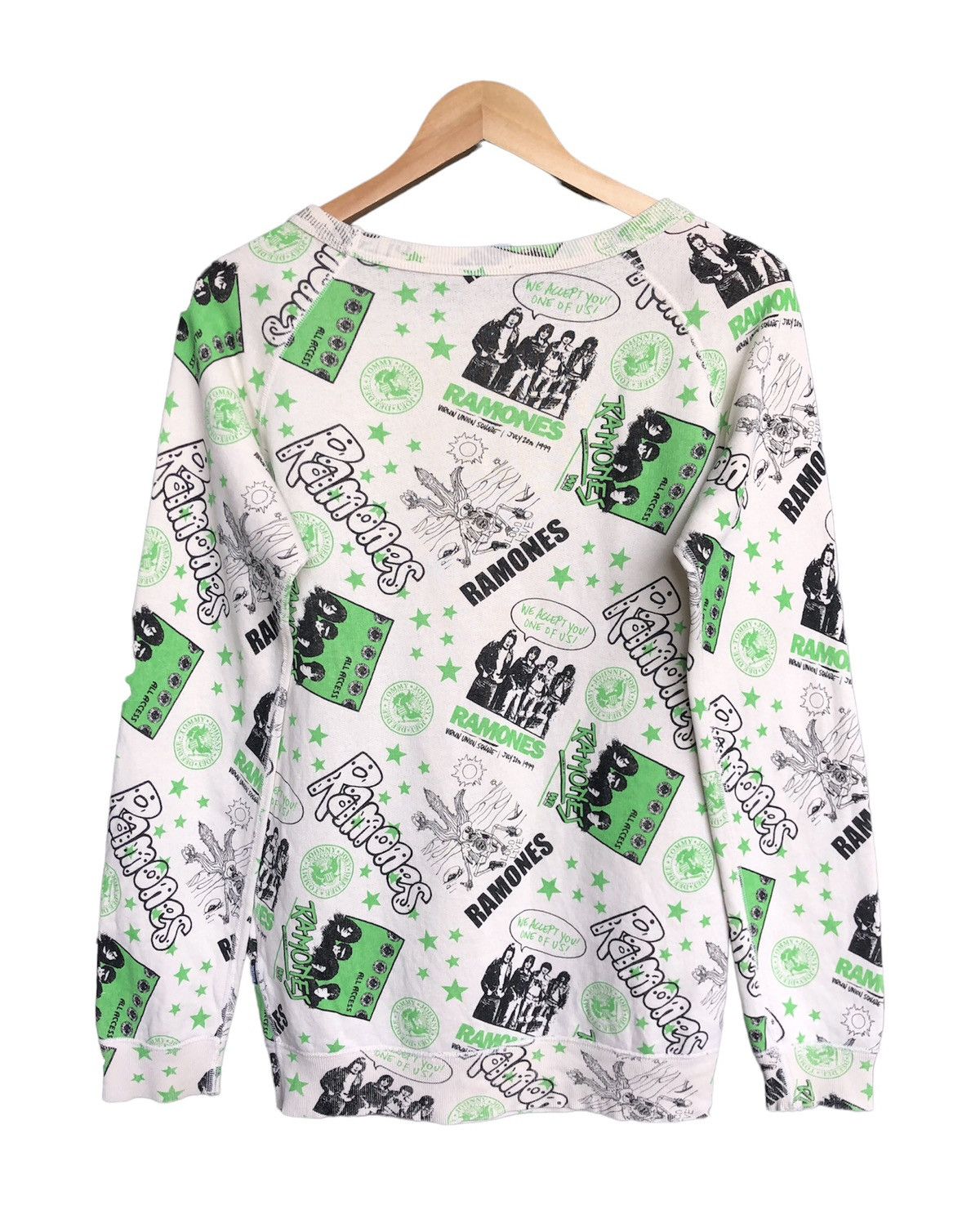 Hysteric Glamour Vintage 90s Hysteric Glamour x Ramones Over Graphic Sweater Size XS / US 0-2 / IT 36-38 - 2 Thumbnail