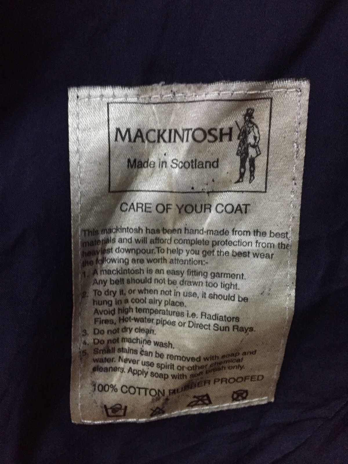 Mackintosh Mackintosh Long Jackets Size US L / EU 52-54 / 3 - 5 Thumbnail