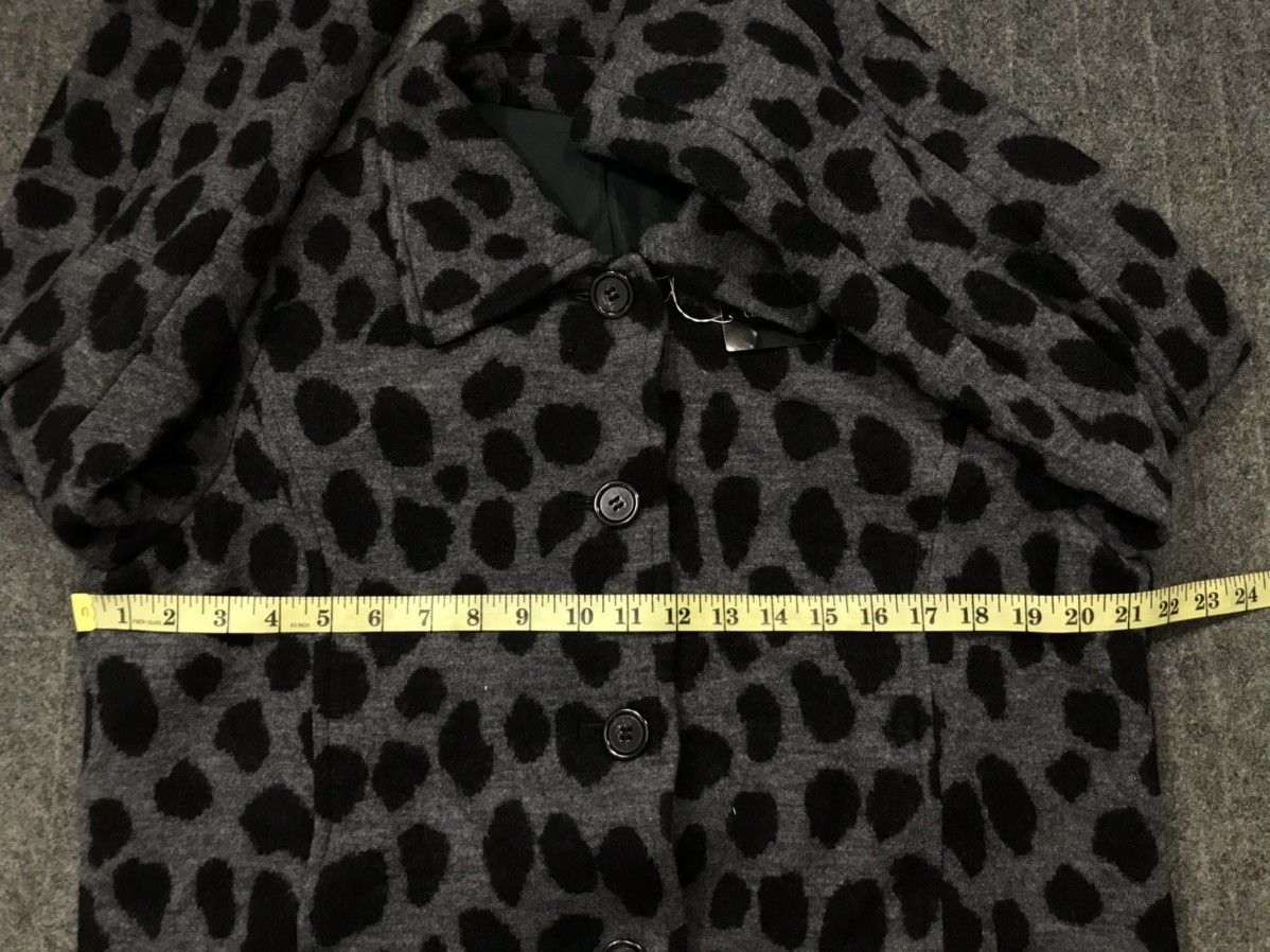 Japanese Brand × Vintage Cheminde Rose Padded Cheetah Luxury Pattern Fluffy Jacket Size L / US 10 / IT 46 - 8 Thumbnail