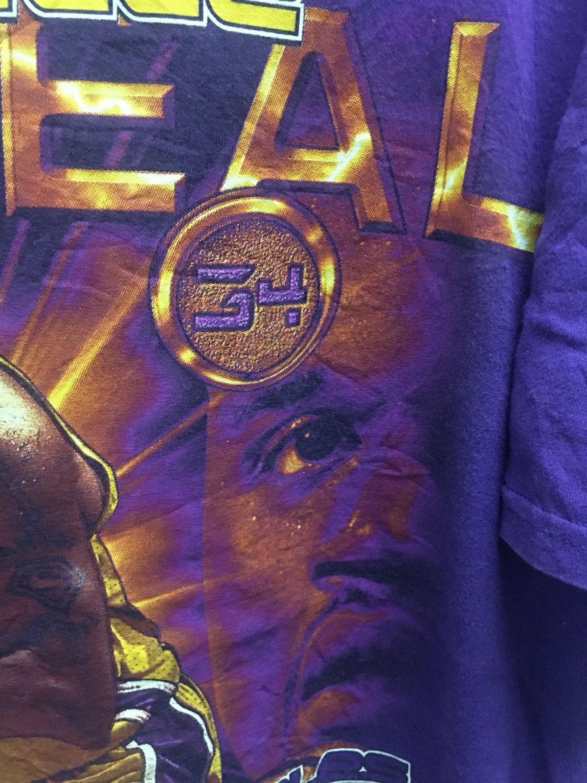 NBA × Vintage vintage Shaquille O’neal nba lagend 90s laker shirt Size US XL / EU 56 / 4 - 6 Thumbnail