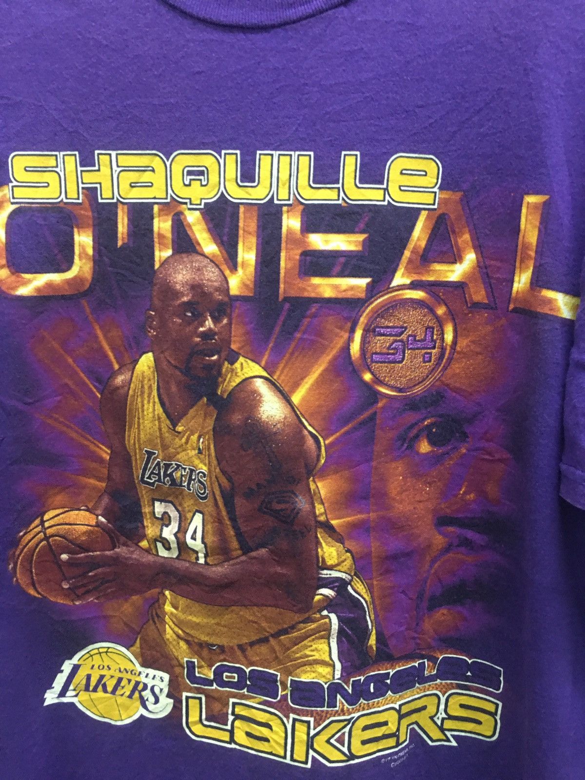 NBA × Vintage vintage Shaquille O’neal nba lagend 90s laker shirt Size US XL / EU 56 / 4 - 3 Thumbnail