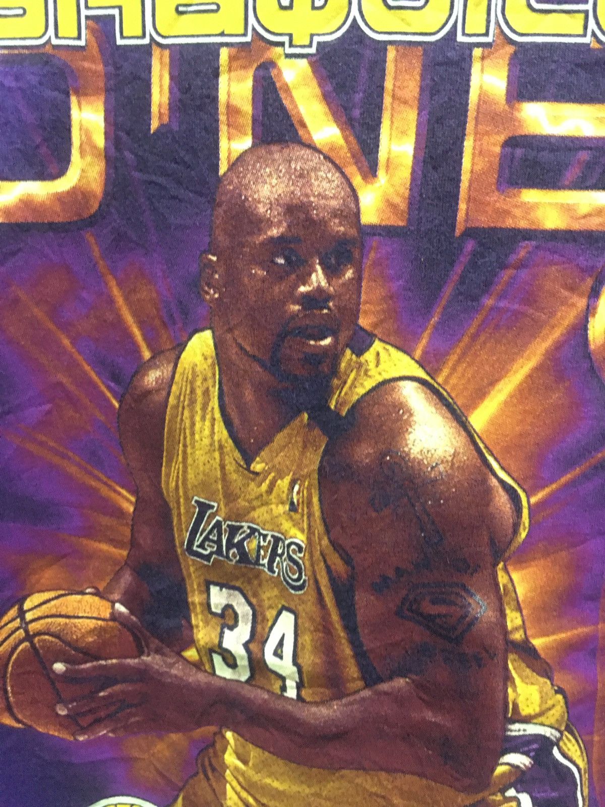 NBA × Vintage vintage Shaquille O’neal nba lagend 90s laker shirt Size US XL / EU 56 / 4 - 4 Thumbnail