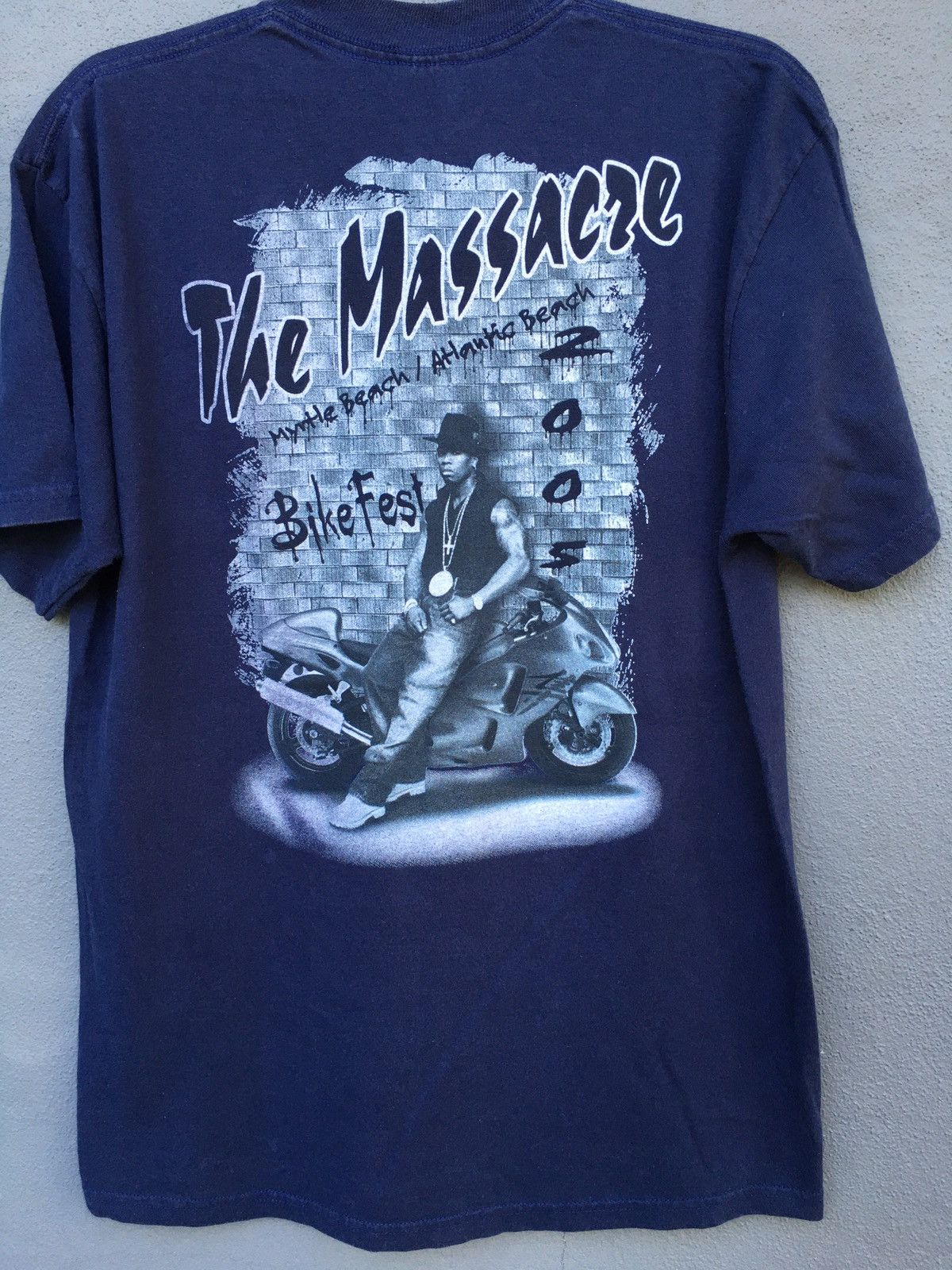 vintage 50 cent welcome to candy shop bike week promo shirt