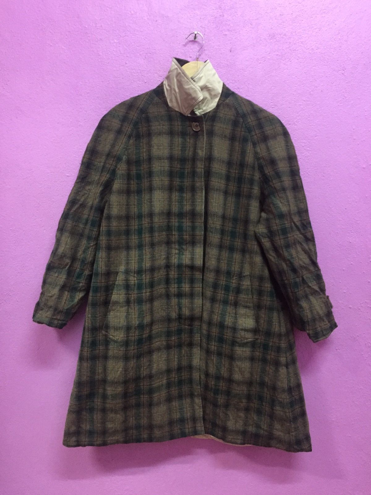 image of Vintage 90’S Aquascutum Of London Riversable Jackets in Brown, Men's (Size Large)
