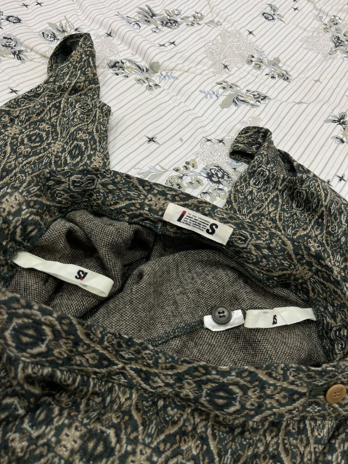 Issey Miyake × Vintage (J)🔥🔥ARCHIVE VINTAGE ISSEY MIYAKE ARCHIVE ELASTIC PANTS Size US 26 / EU 42 - 10 Thumbnail