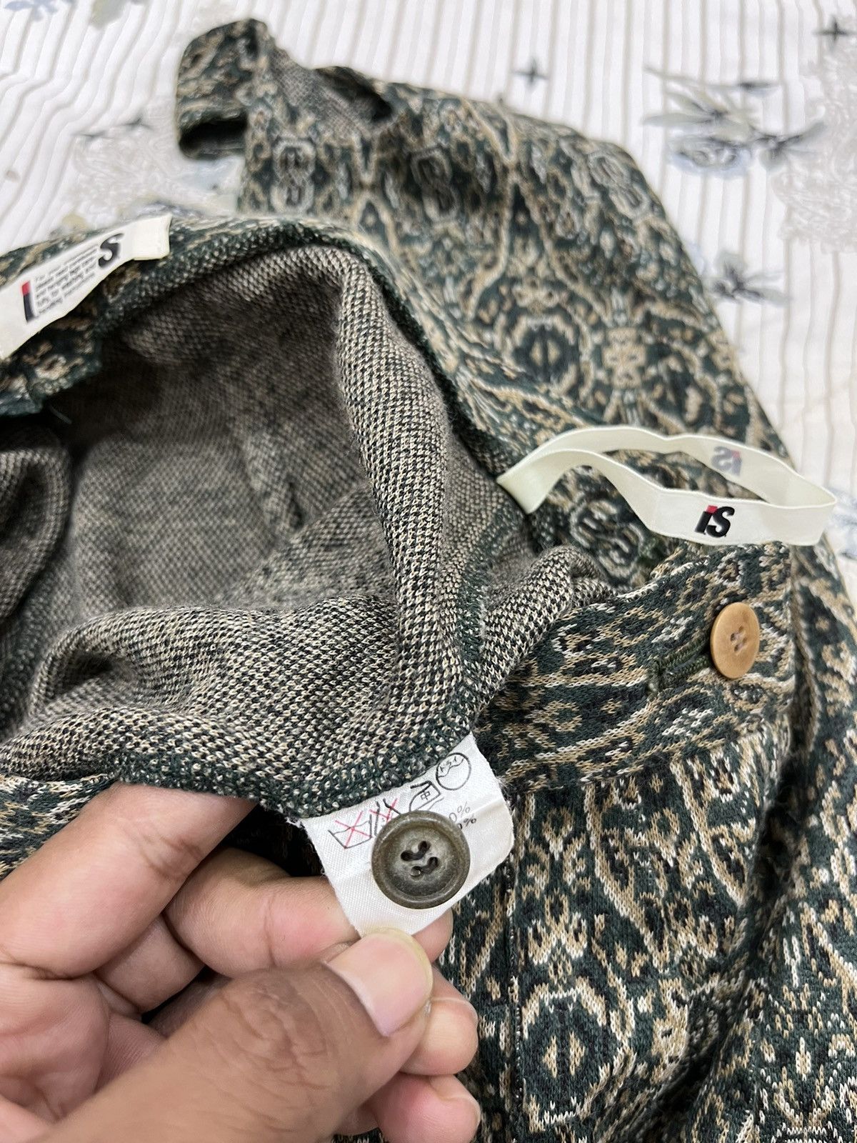 Issey Miyake × Vintage (J)🔥🔥ARCHIVE VINTAGE ISSEY MIYAKE ARCHIVE ELASTIC PANTS Size US 26 / EU 42 - 12 Thumbnail