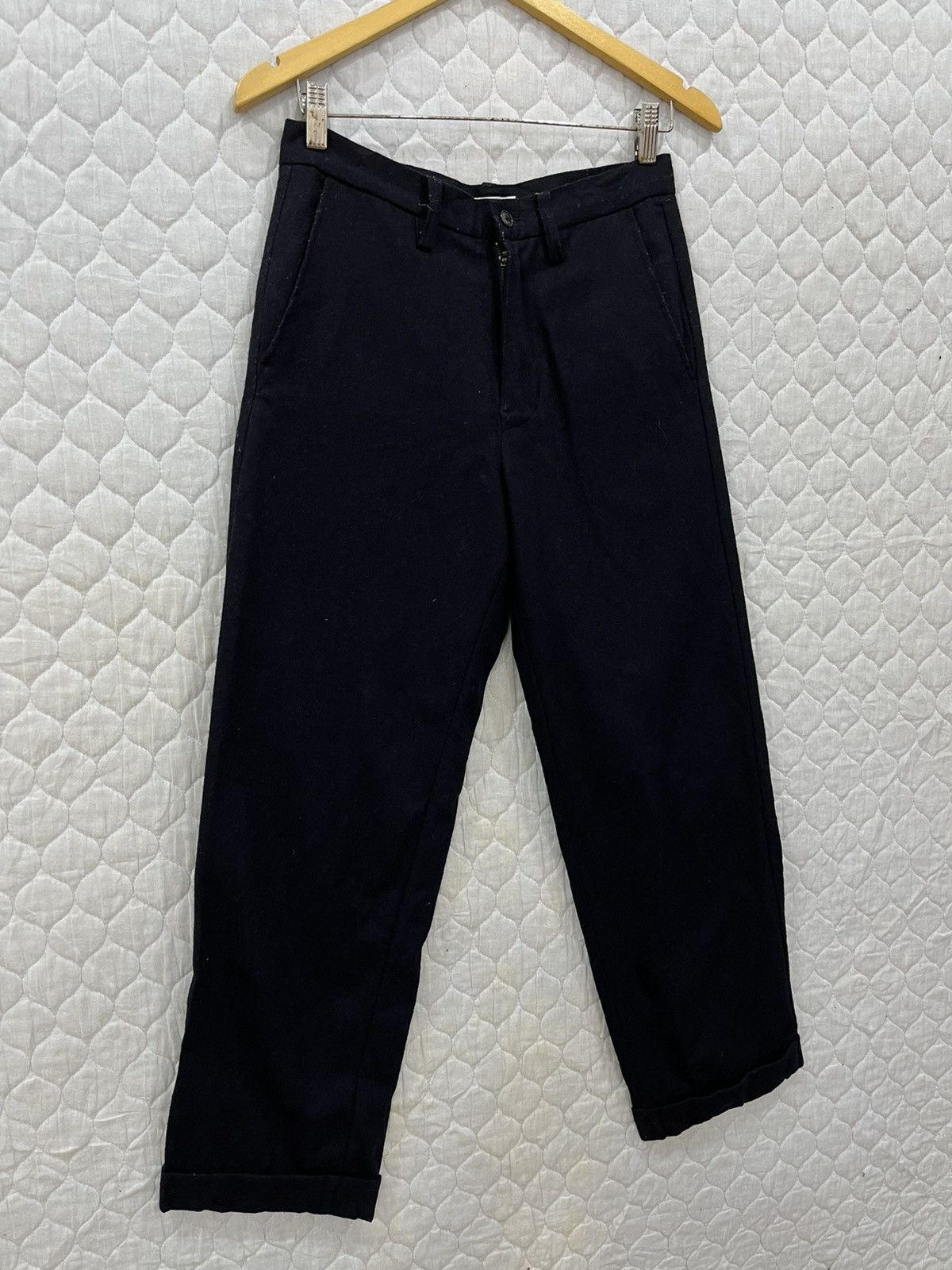 Issey Miyake (U)🔥🔥ARCHIVE ISSEY MIYAKE NE-NET WOOL PANTS Size US 29 - 3 Thumbnail