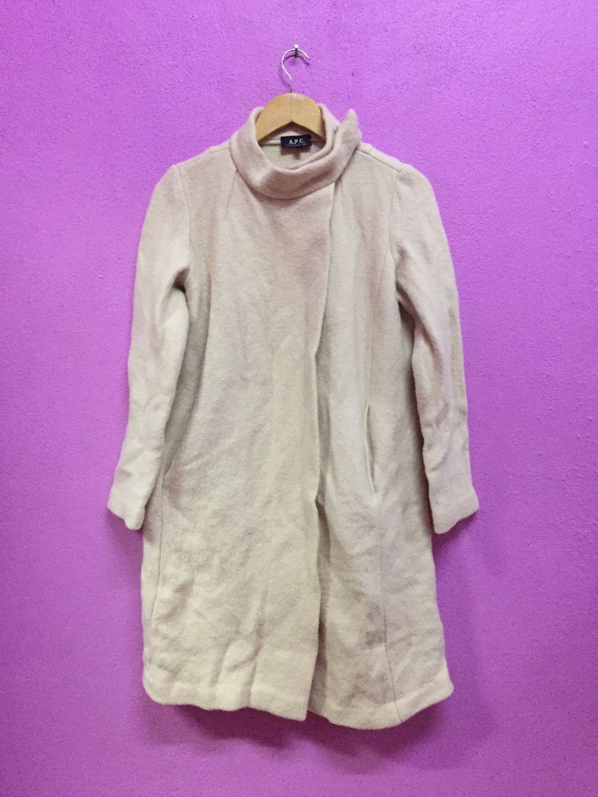 A.P.C. Vintage 90’s A.P.C Wool Button Magnetic Long Jackets Size M Size US M / EU 48-50 / 2 - 1 Thumbnail