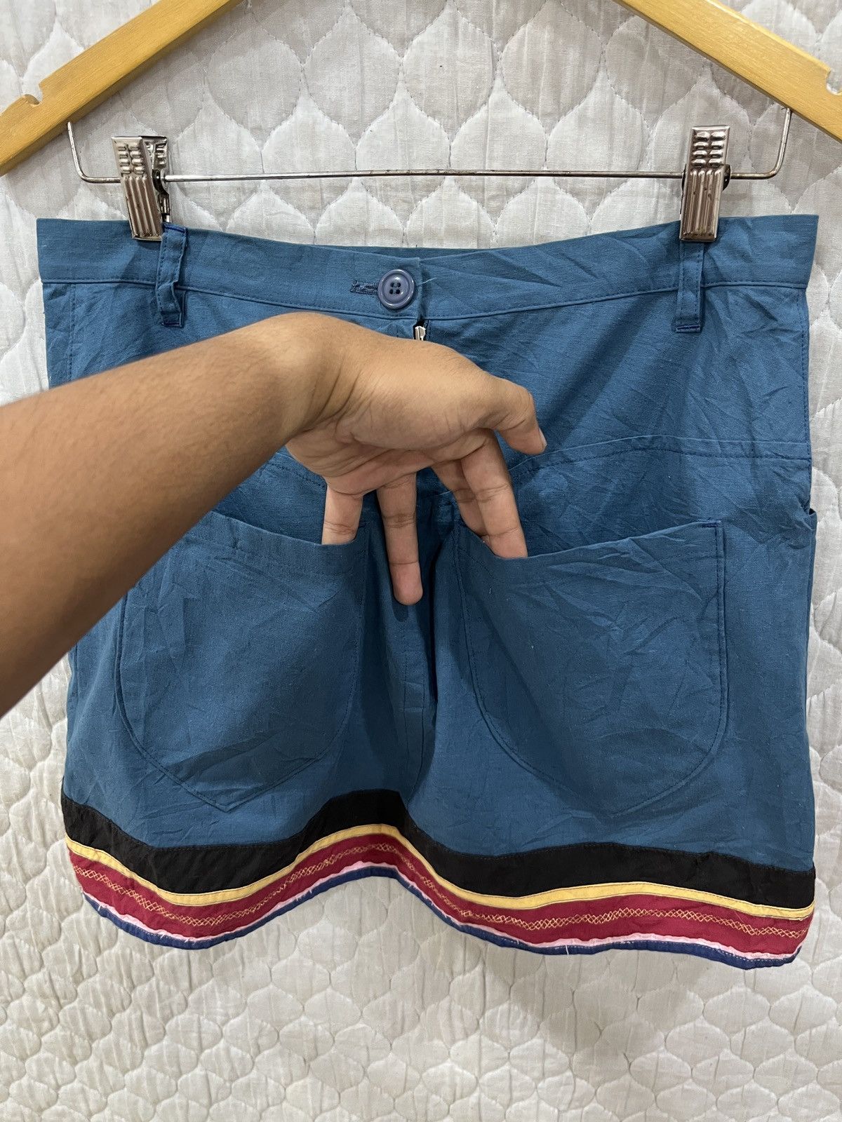 Issey Miyake (Ooo). ISSEY MIYAKE SUNAO KUWAHARA MULTI POCKET SKIRTS Size 30" / US 8 / IT 44 - 4 Thumbnail