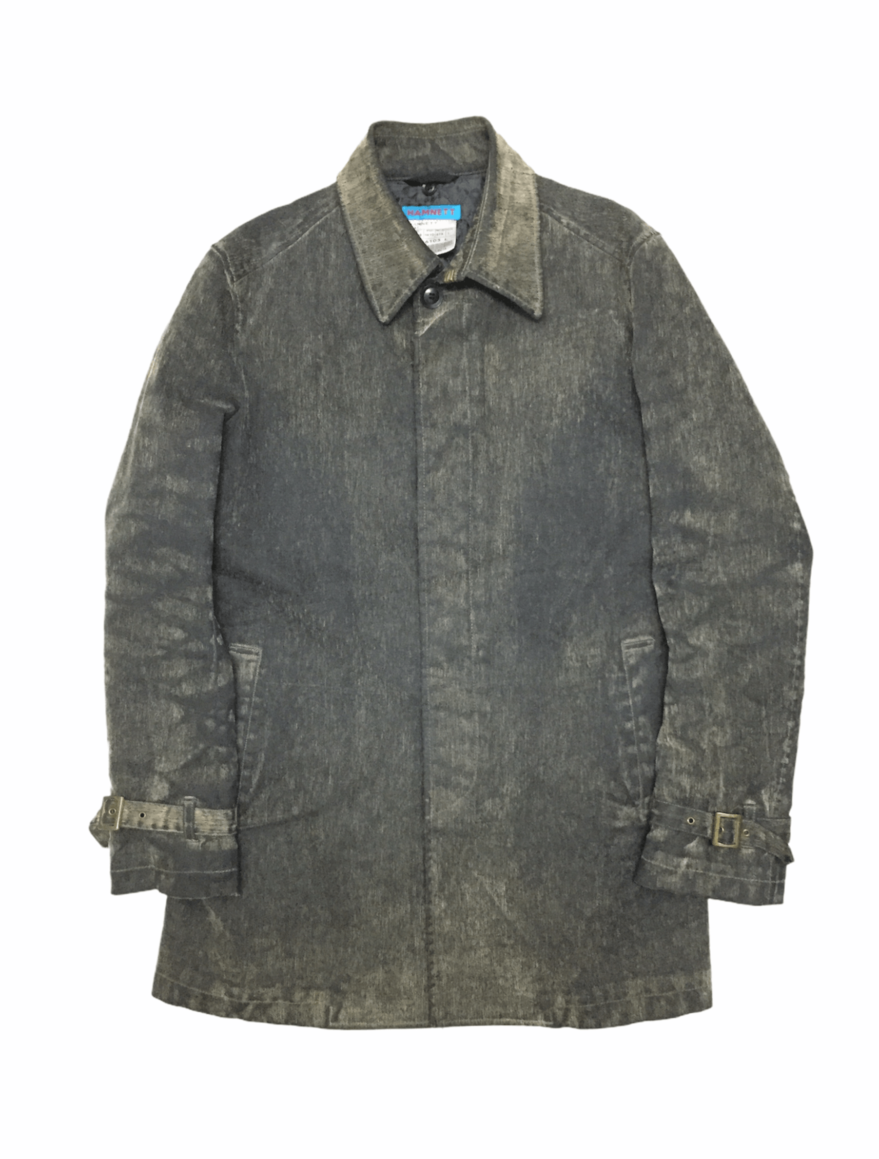 Katharine Hamnett London Vtg Katharine Hamnett WAX Padded parka Size US M / EU 48-50 / 2 - 1 Thumbnail