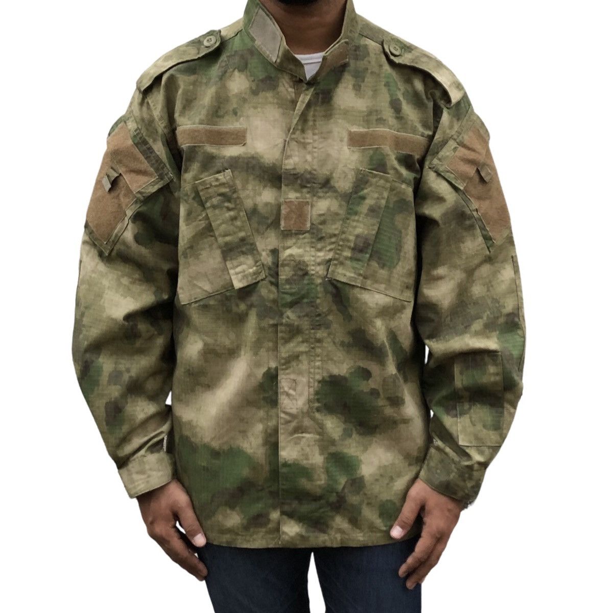Vintage Military Tactical ARMY Combat Camouflage Jacket Size US M / EU 48-50 / 2 - 3 Thumbnail