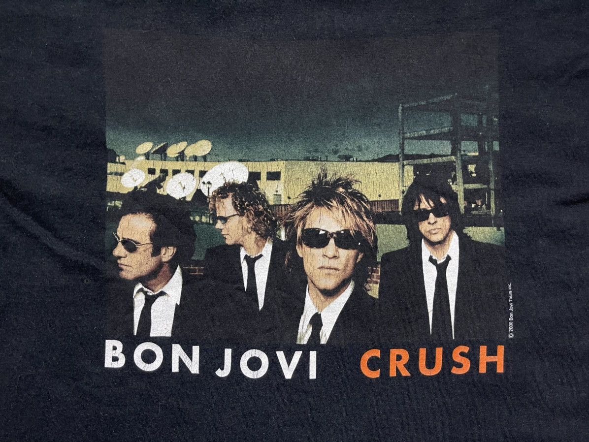 Band Tees × Bon Jovi × Vintage Bon Jovi Crush vintage 2000 tour t-shirt Size US L / EU 52-54 / 3 - 2 Thumbnail
