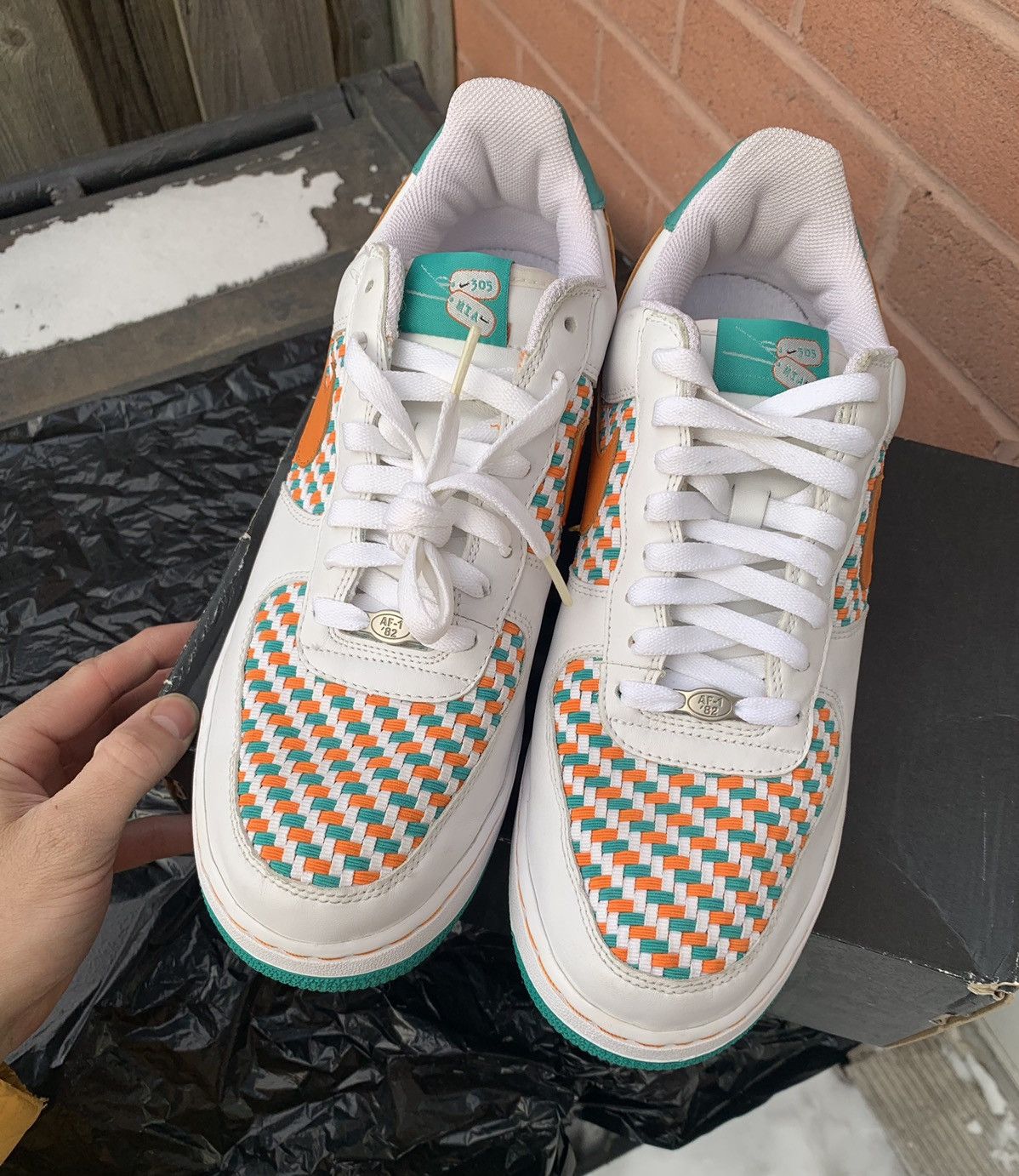 Nike Air Force 1 Premium Miami 305 Size US 12 / EU 45 - 2 Thumbnail