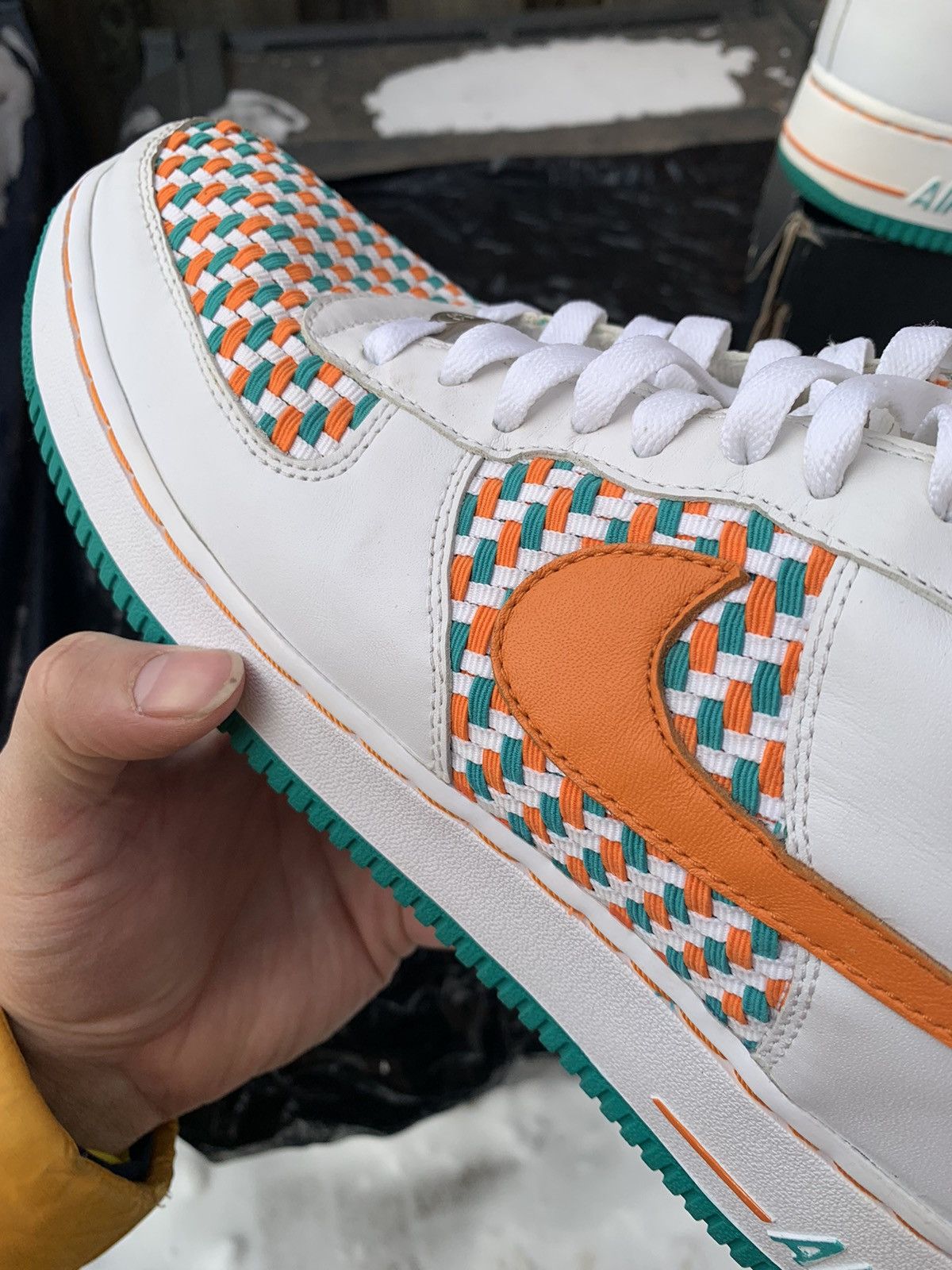 Nike Air Force 1 Premium Miami 305 Size US 12 / EU 45 - 7 Thumbnail