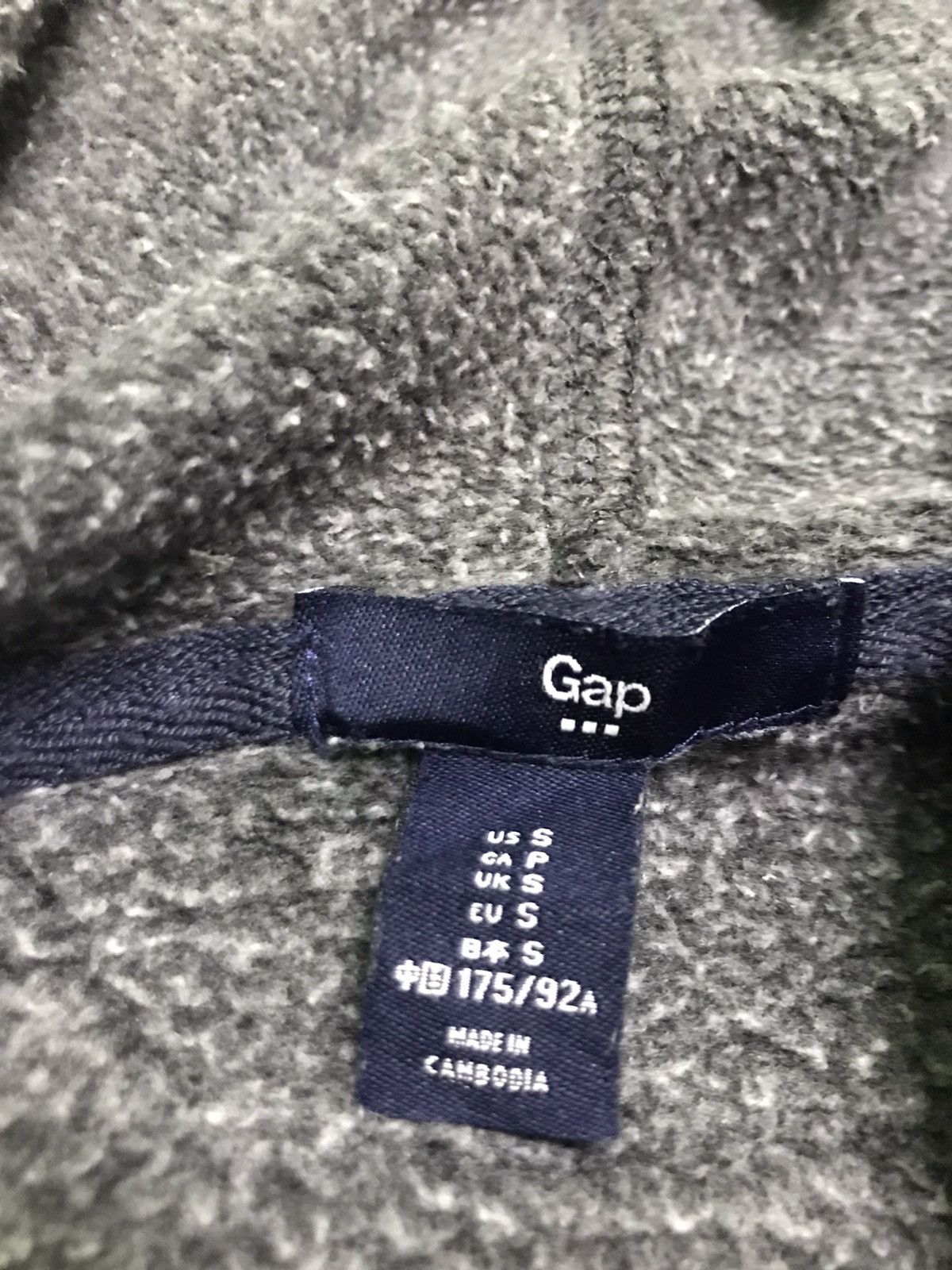 Gap GAP zipper hoodie Size US S / EU 44-46 / 1 - 2 Thumbnail