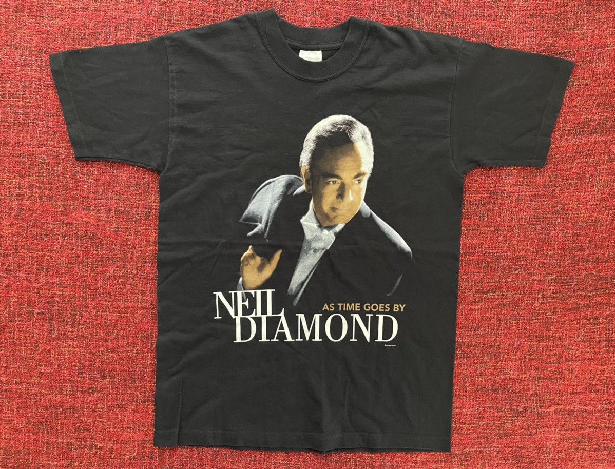 Band Tees × Vintage Neil Diamond vintage 1999 tour t-shirt Size US M / EU 48-50 / 2 - 1 Thumbnail