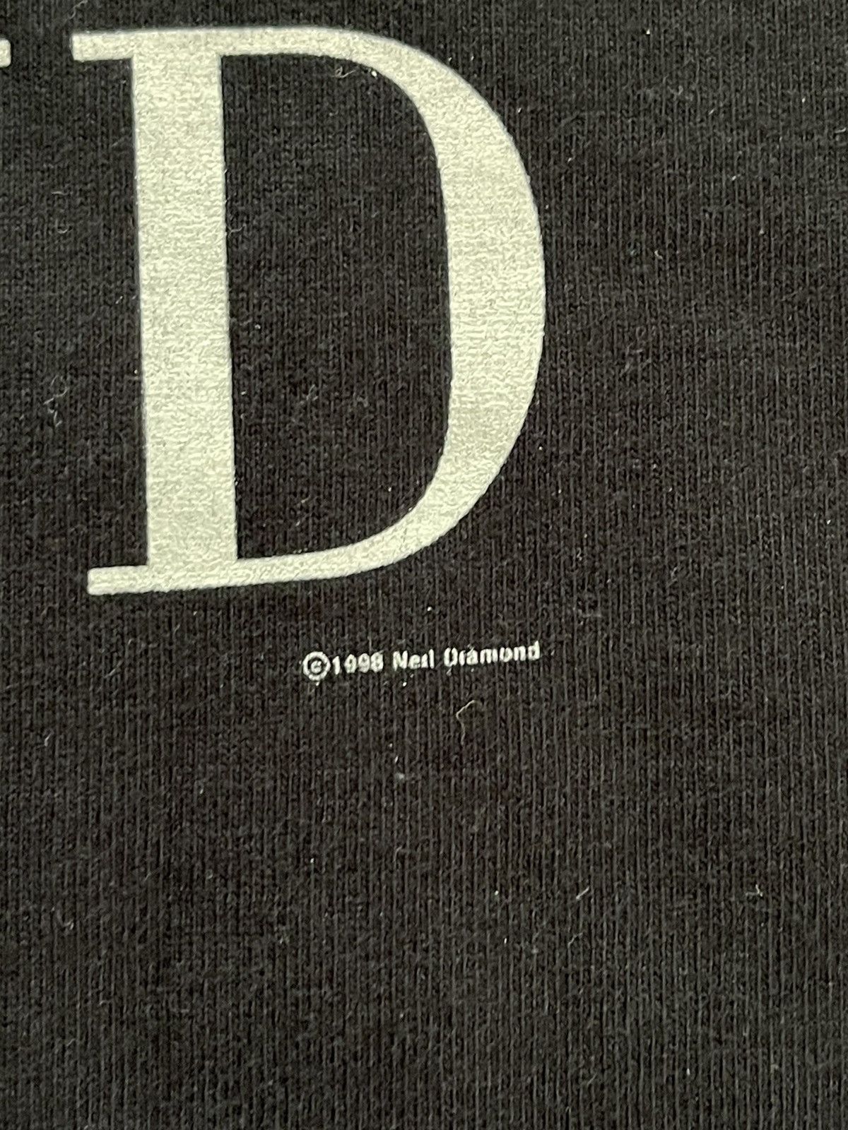 Band Tees × Vintage Neil Diamond vintage 1999 tour t-shirt Size US M / EU 48-50 / 2 - 3 Thumbnail