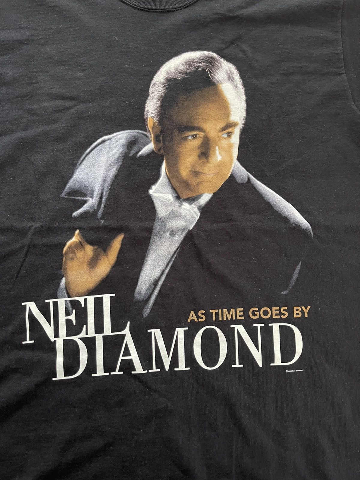 Band Tees × Vintage Neil Diamond vintage 1999 tour t-shirt Size US M / EU 48-50 / 2 - 2 Thumbnail