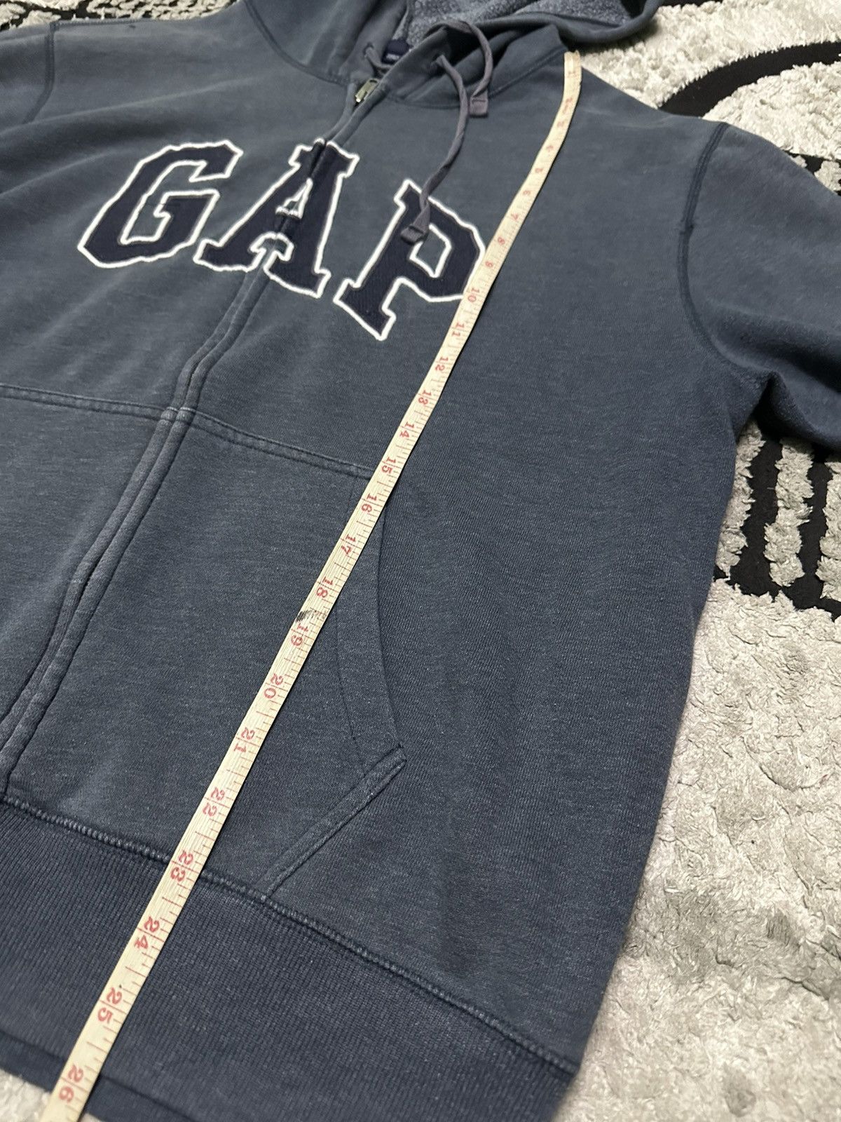 Gap Gap big logo zipper hoodie Size US XL / EU 56 / 4 - 6 Thumbnail
