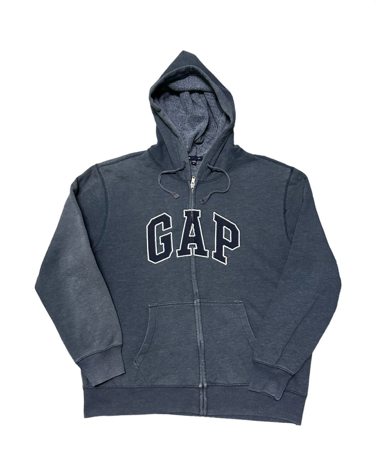 Gap Gap big logo zipper hoodie Size US XL / EU 56 / 4 - 1 Thumbnail