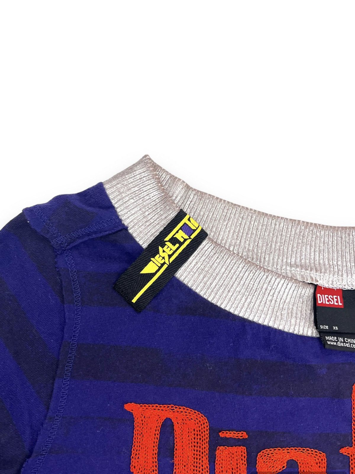 Diesel Diesel “Diablo Veloz” boat neck striped top Size XS / US 0-2 / IT 36-38 - 5 Thumbnail