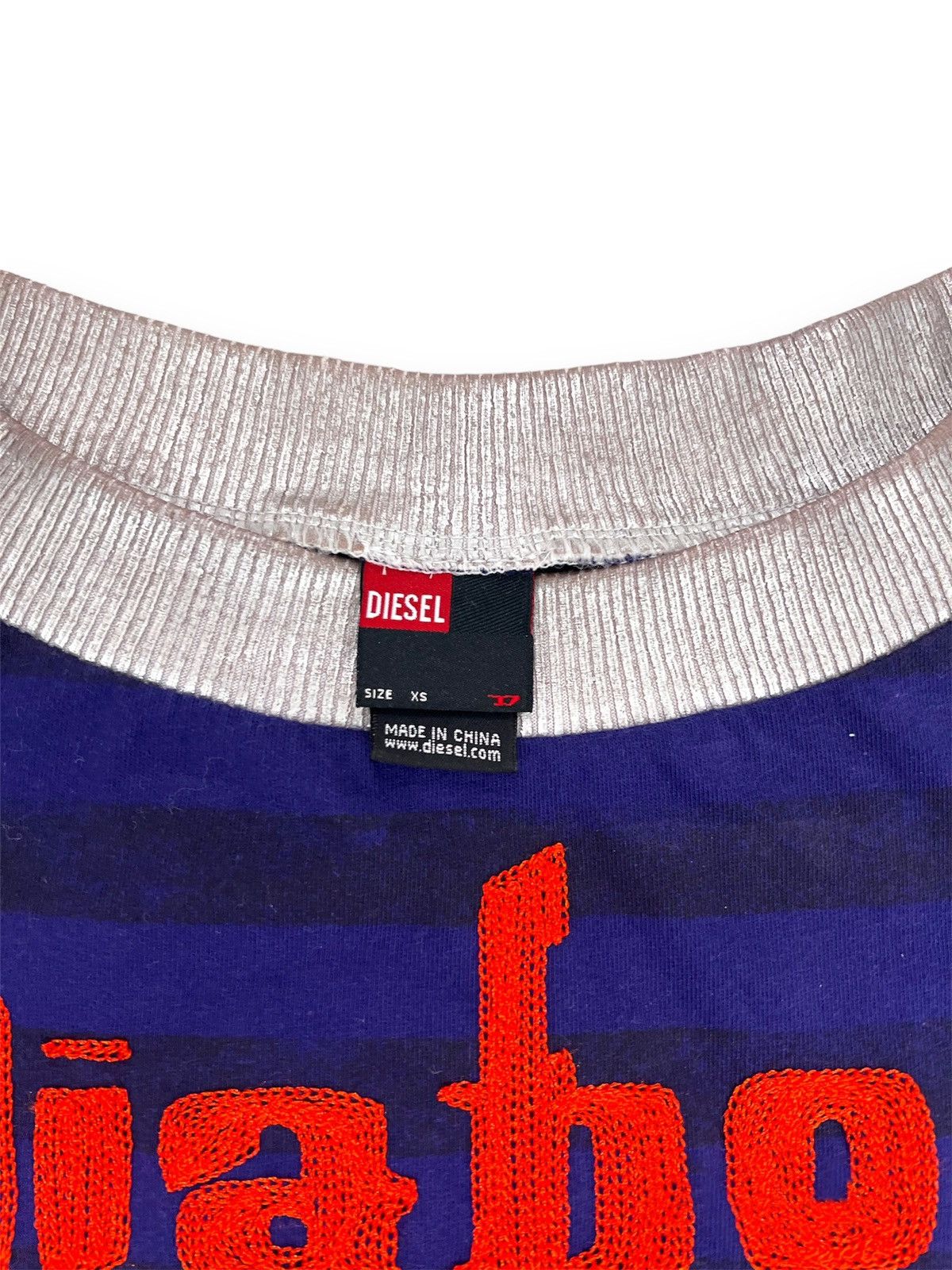 Diesel Diesel “Diablo Veloz” boat neck striped top Size XS / US 0-2 / IT 36-38 - 4 Thumbnail