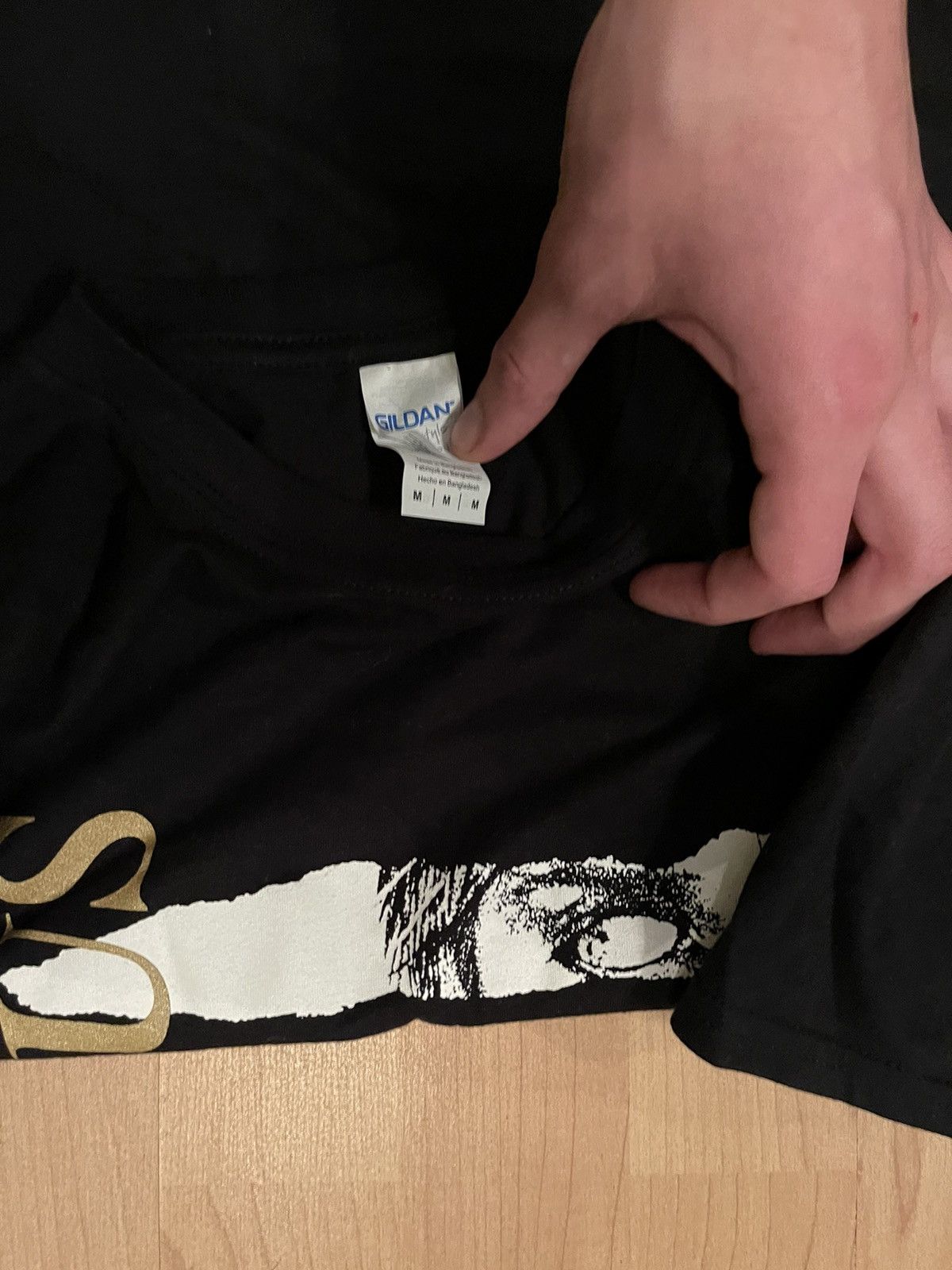 Band Tees × Vintage Bauhaus vintage 00s Y2K kick in the eye t-shirt Size US M / EU 48-50 / 2 - 5 Thumbnail