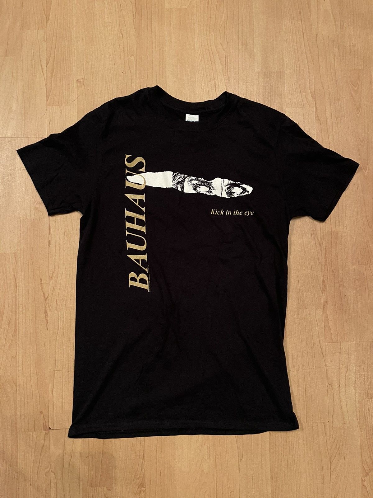 Band Tees × Vintage Bauhaus vintage 00s Y2K kick in the eye t-shirt Size US M / EU 48-50 / 2 - 1 Thumbnail