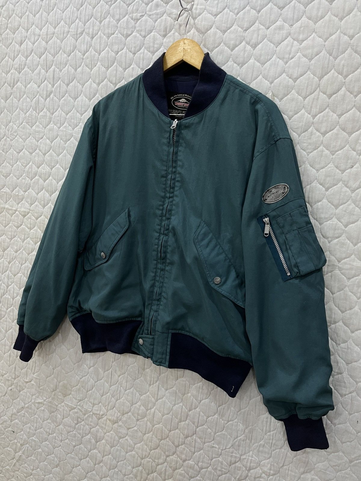 Kadoya (Ww). KUSHITANI RACING RIVERSIBLE BIG LOGO JACKET Size US L / EU 52-54 / 3 - 7 Thumbnail