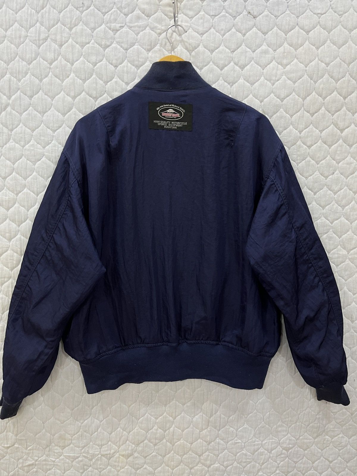 Kadoya (Ww). KUSHITANI RACING RIVERSIBLE BIG LOGO JACKET Size US L / EU 52-54 / 3 - 4 Thumbnail