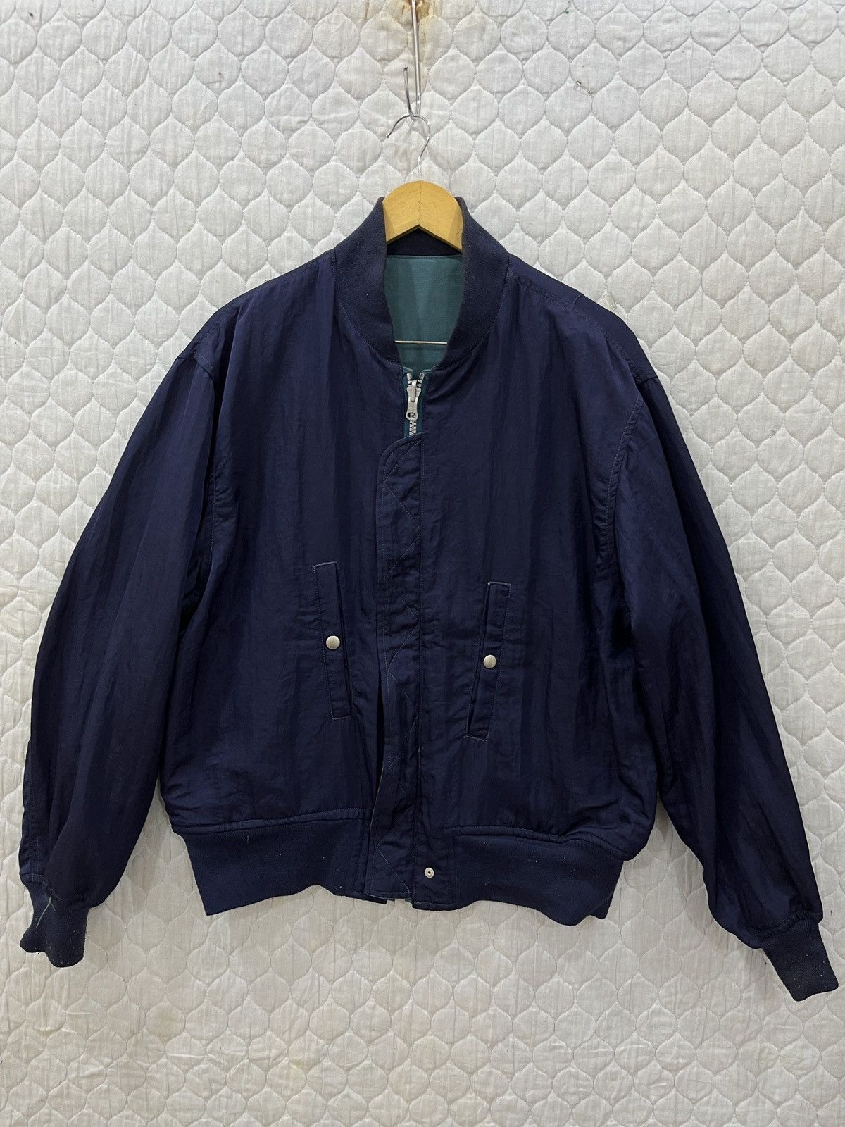Kadoya (Ww). KUSHITANI RACING RIVERSIBLE BIG LOGO JACKET Size US L / EU 52-54 / 3 - 3 Thumbnail