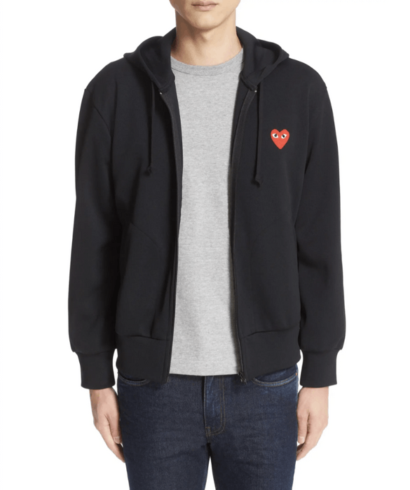 Comme des Garcons Zip-Up Hoodie | Grailed