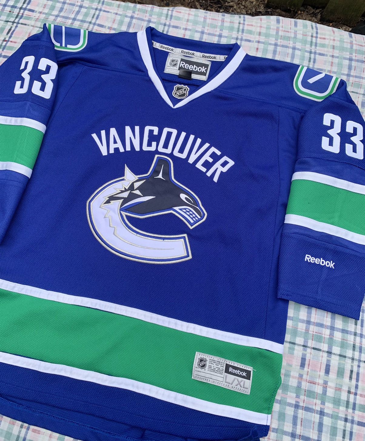 NHL × Reebok Reebok Vancouver Canucks Henrik Sedin NHL Jersey Size US XS / EU 42 / 0 - 2 Thumbnail
