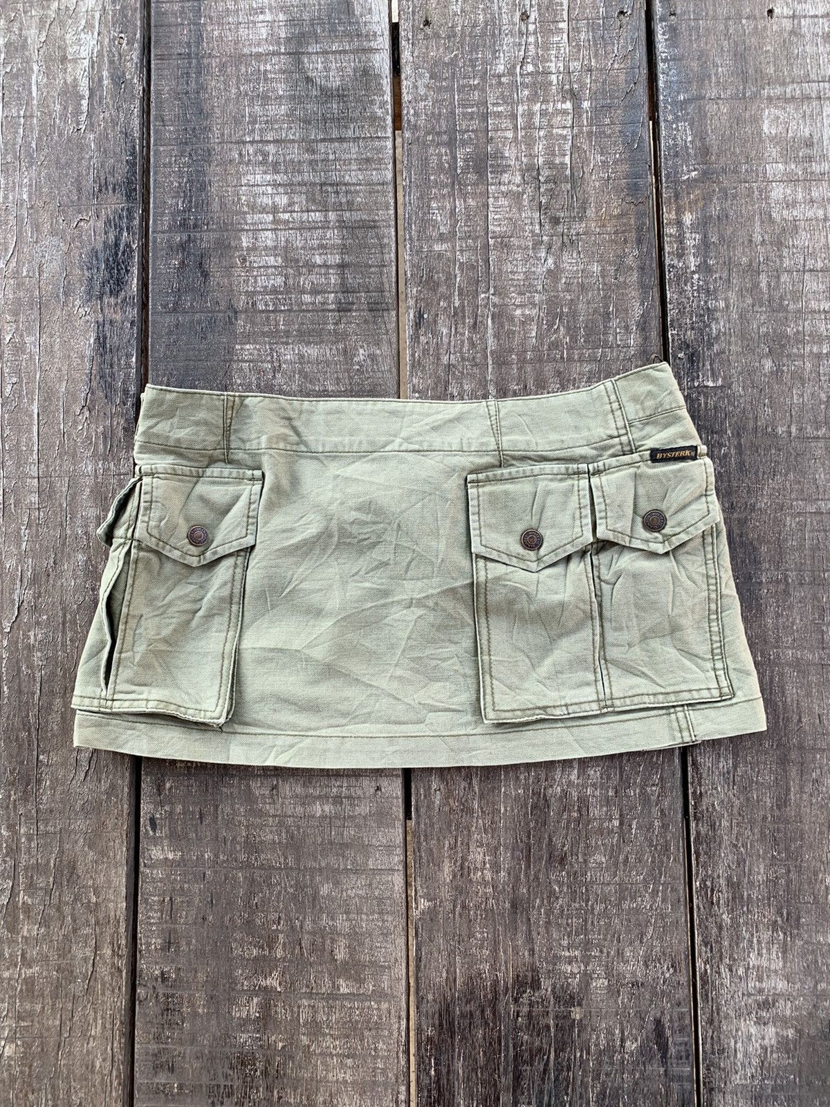Hysteric Glamour Hysteric glamour mini skirt nice design Size 29" - 2 Thumbnail