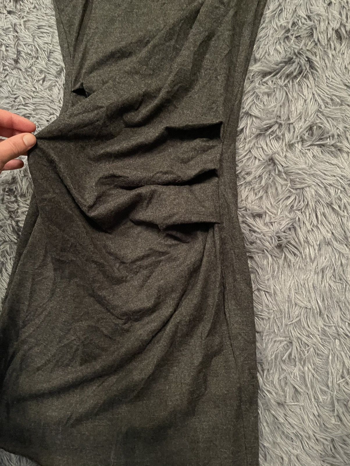 Helmut Lang Helmut Lang avant garde wool dress made in USA Size M / US 6-8 / IT 42-44 - 4 Thumbnail