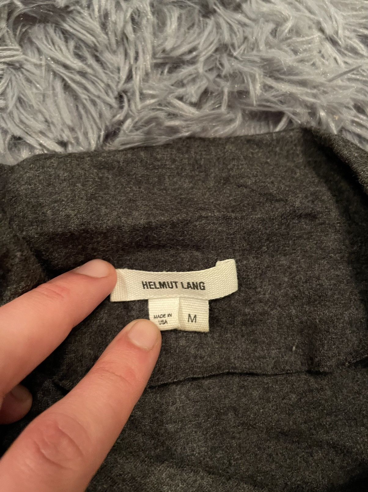 Helmut Lang Helmut Lang avant garde wool dress made in USA Size M / US 6-8 / IT 42-44 - 5 Thumbnail