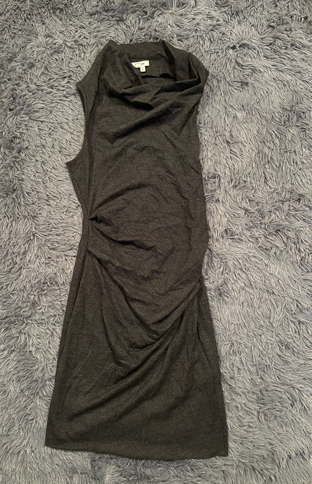 Helmut Lang Helmut Lang avant garde wool dress made in USA Size M / US 6-8 / IT 42-44 - 1 Thumbnail