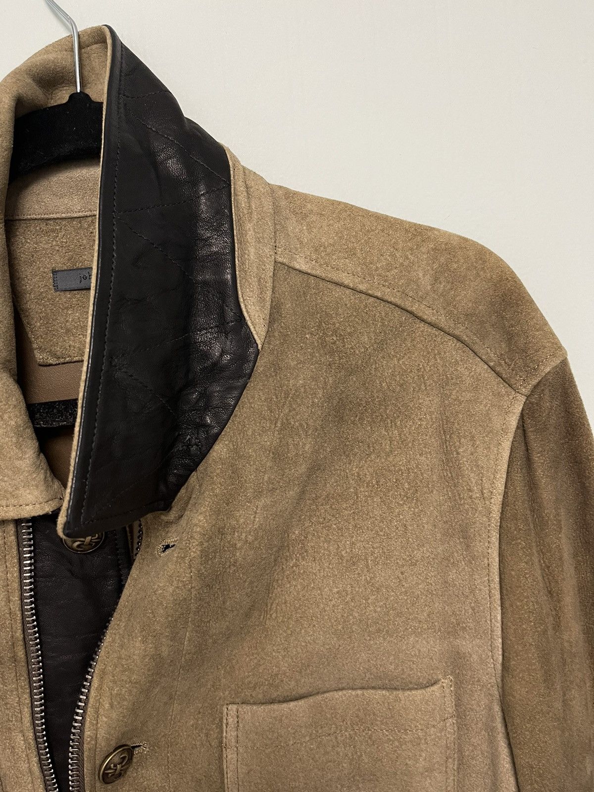 John Varvatos Suede workwear Jacket. 52 Size US L / EU 52-54 / 3 - 9 Thumbnail