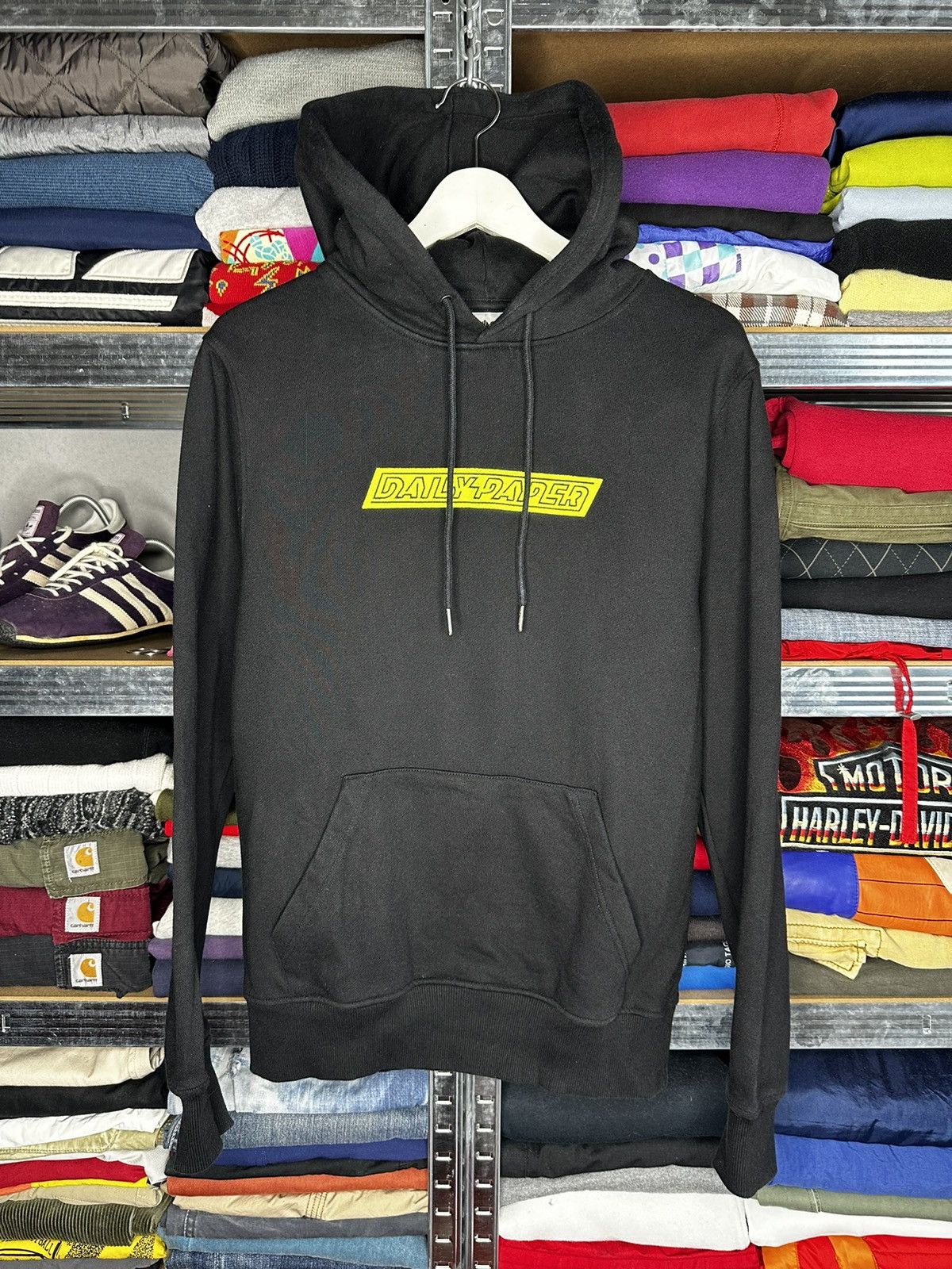 Daily Paper Daily Paper Hoodie Big Center Embroidered Logo Grailed
