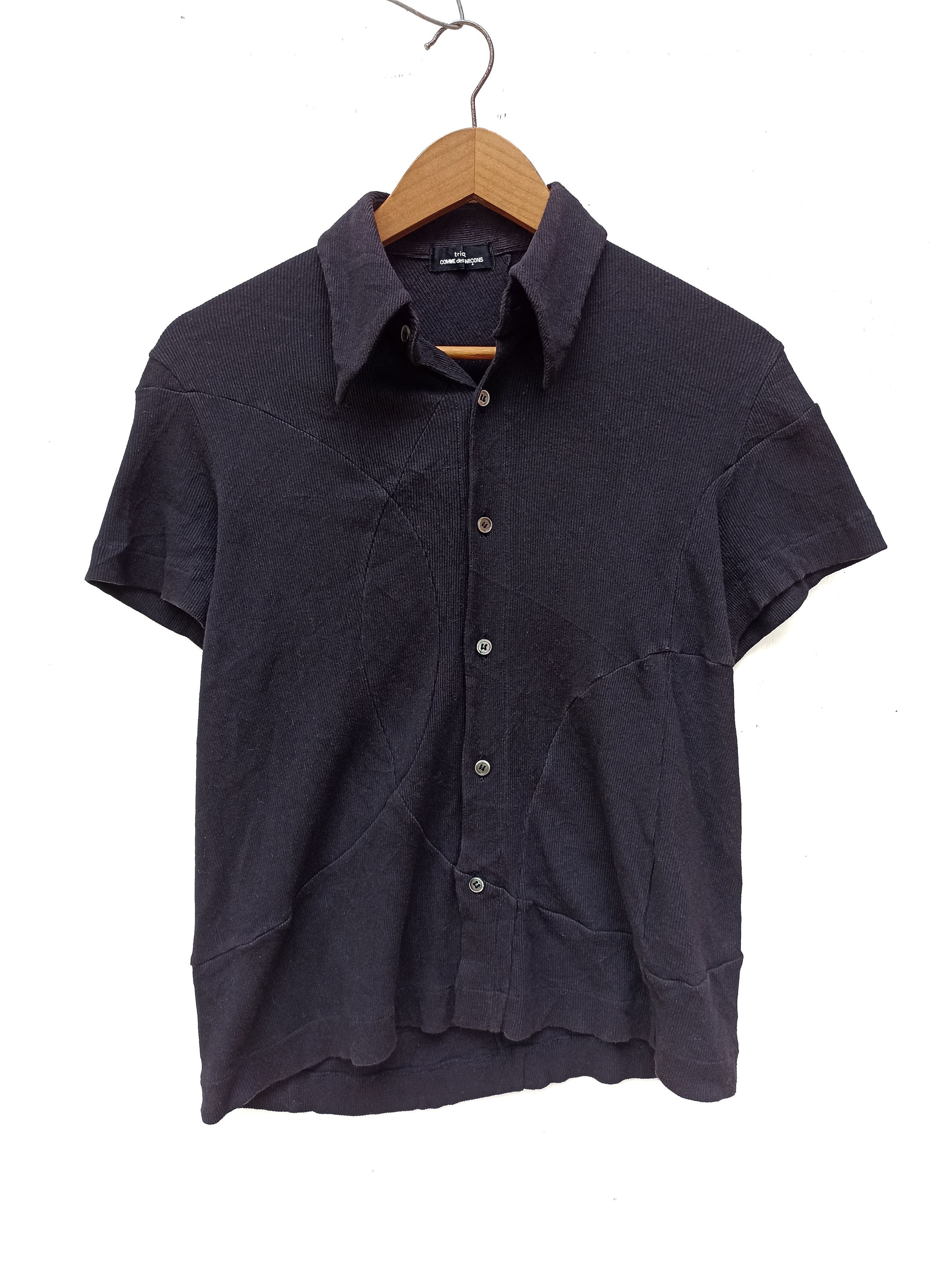 Comme des Garcons × Comme des Garcons Homme Plus Comme Des Garcons shirt tricot patchwork design Size M / US 6-8 / IT 42-44 - 1 Thumbnail