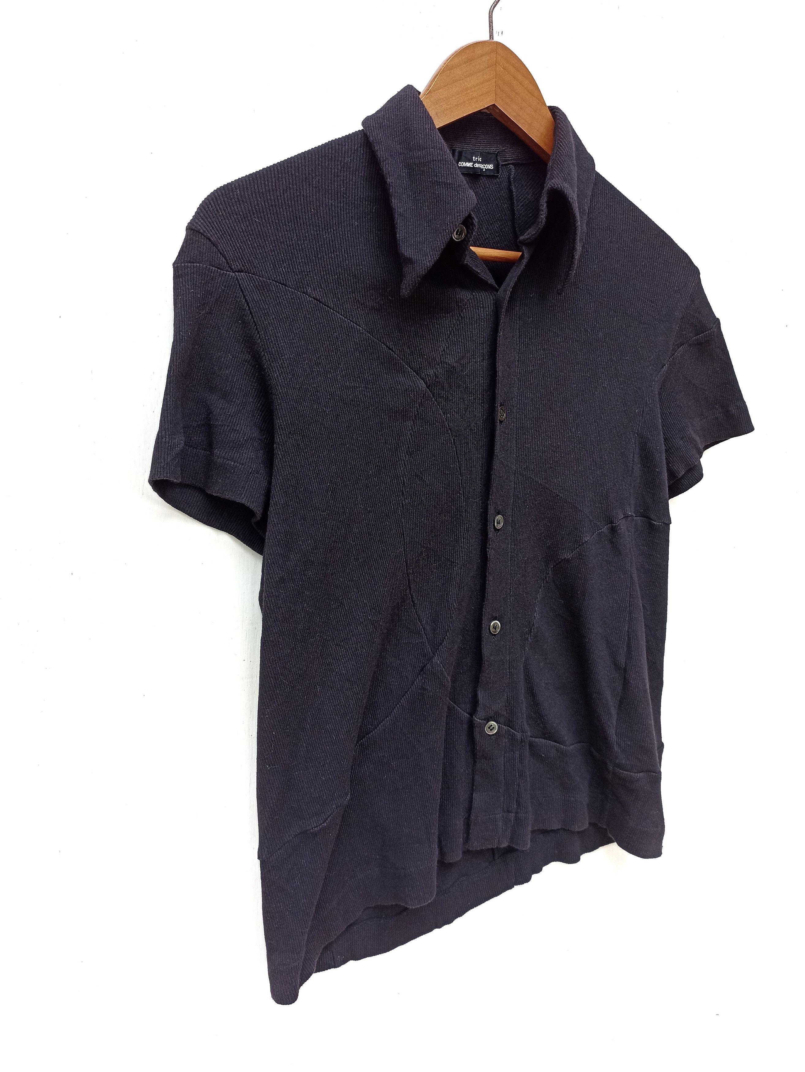Comme des Garcons × Comme des Garcons Homme Plus Comme Des Garcons shirt tricot patchwork design Size M / US 6-8 / IT 42-44 - 2 Thumbnail