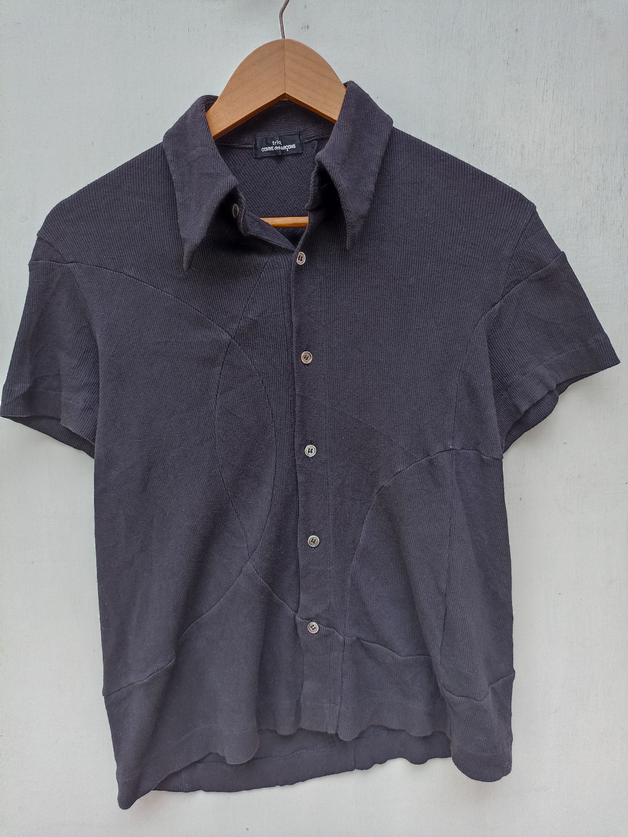 Comme des Garcons × Comme des Garcons Homme Plus Comme Des Garcons shirt tricot patchwork design Size M / US 6-8 / IT 42-44 - 5 Thumbnail