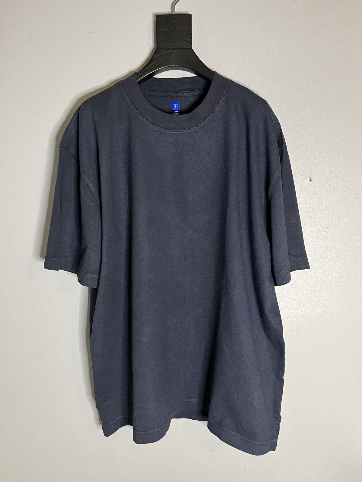 Yeezy Gap T Shirt Tee Short Sleeve Navy UNRELEASED