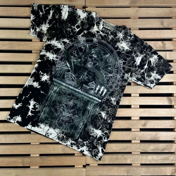 Band Tees × Vintage Mens Vintage T Shirt Rock Tee Metal Size M Wild Size US M / EU 48-50 / 2 - 1 Thumbnail