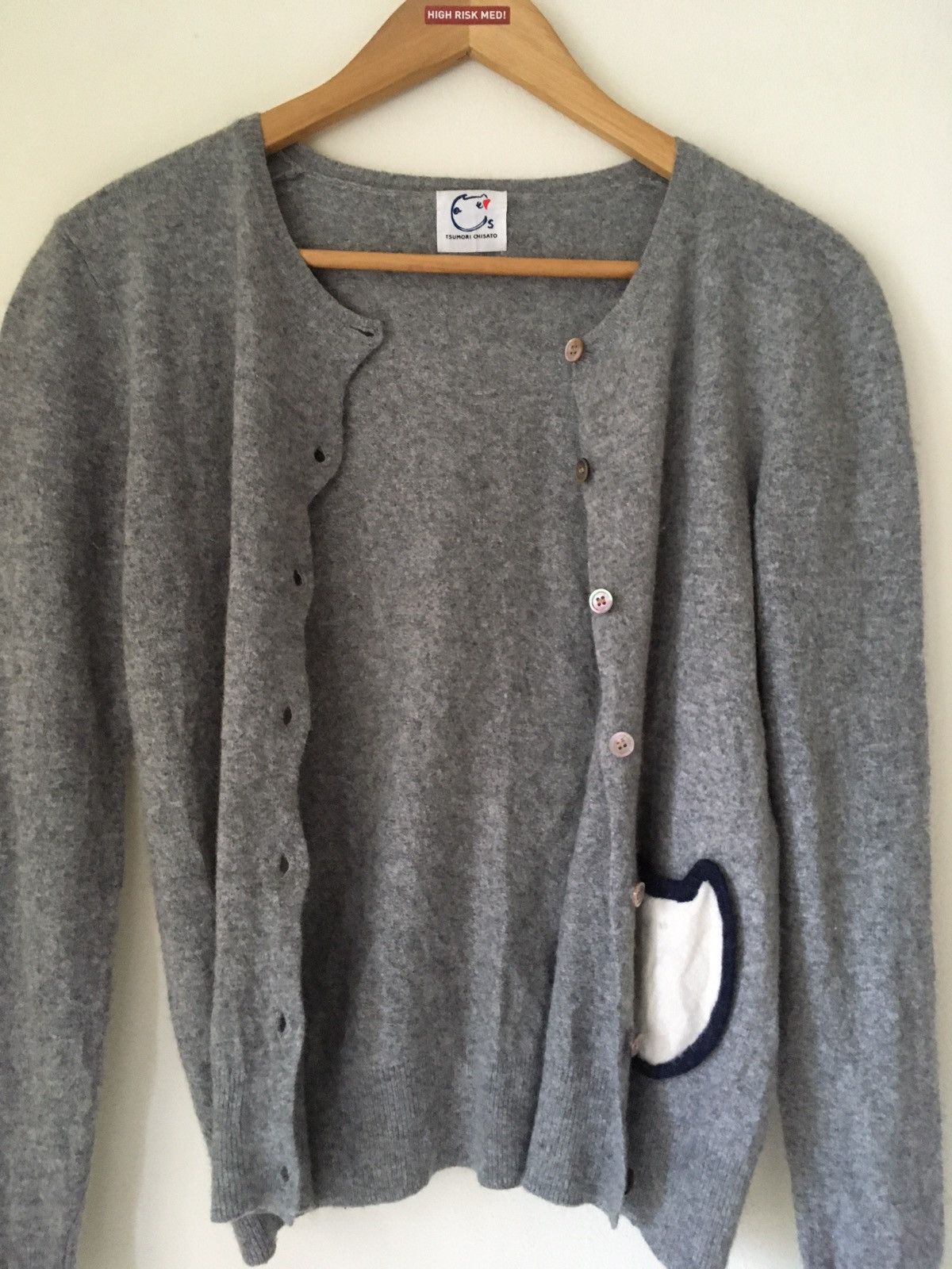 Tsumori Chisato Tsumori Chisato Blended Wool Cardigan Size S / US 4 / IT 40 - 7 Thumbnail