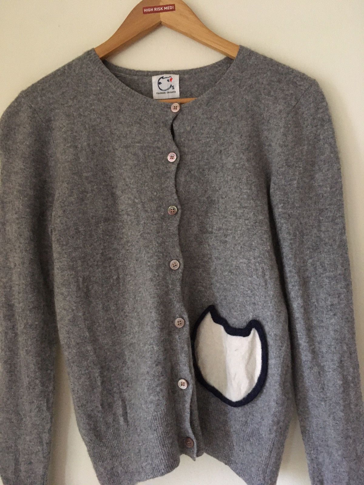 Tsumori Chisato Tsumori Chisato Blended Wool Cardigan Size S / US 4 / IT 40 - 4 Thumbnail