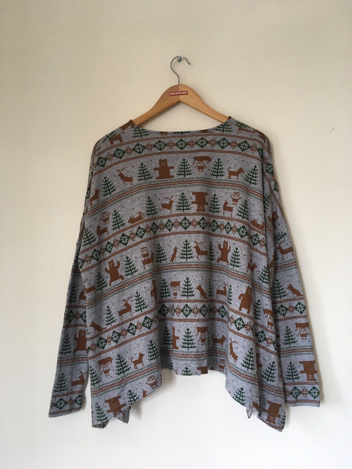 Designer × Issey Miyake × Japanese Brand Ne-net all over print oversized tshirt Size L / US 10 / IT 46 - 8 Thumbnail